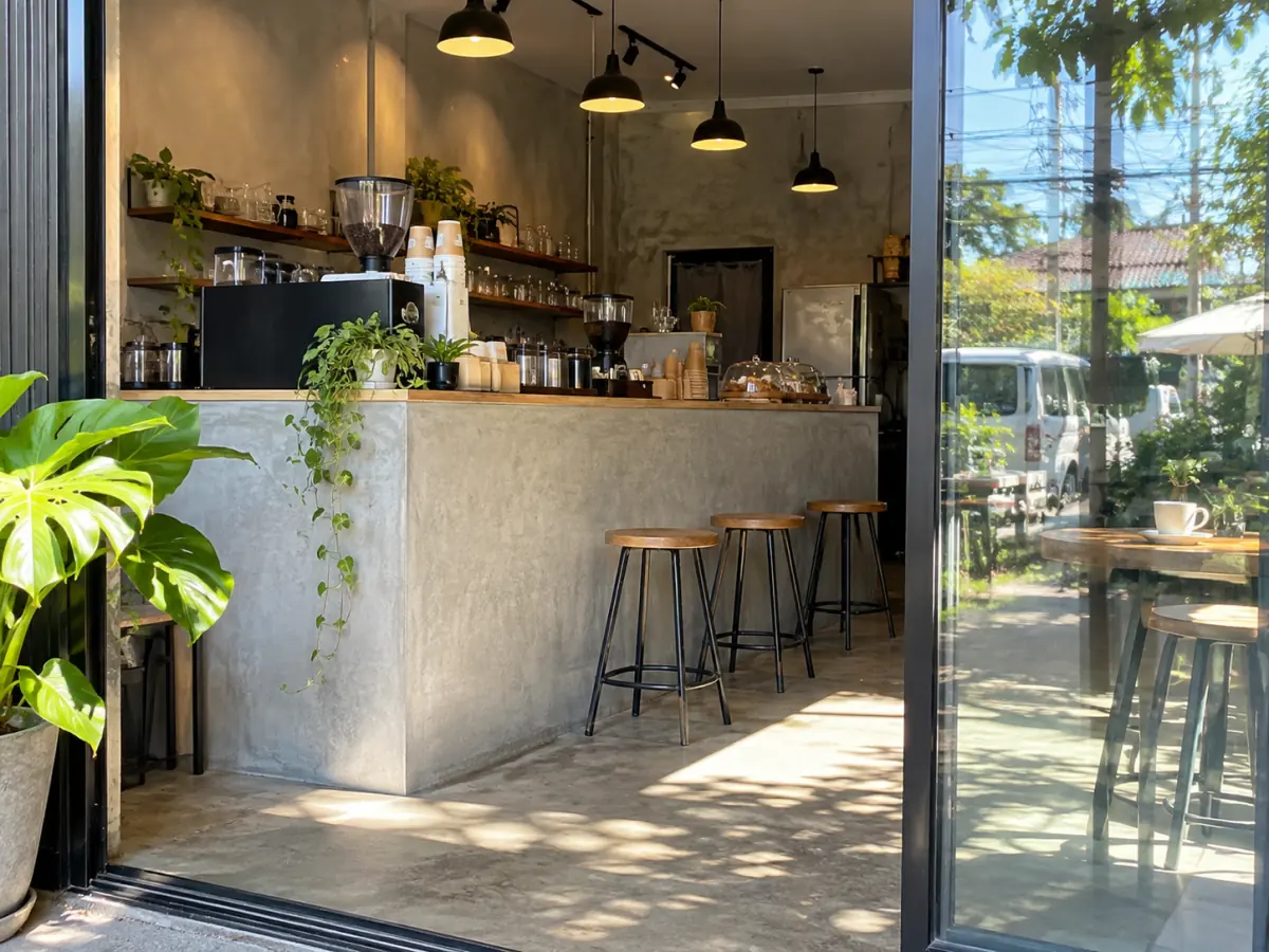 Rawai coffee counter