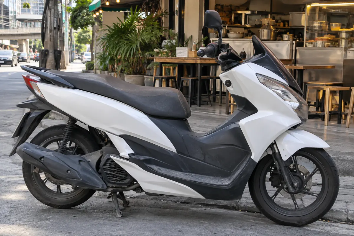 Sathorn delivery scooter